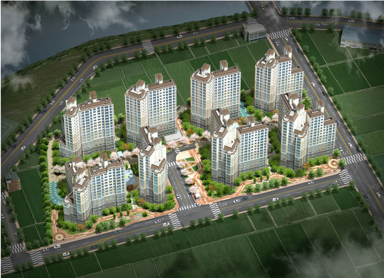 홍천 갈마곡리 동광아파트 신축공사