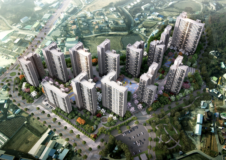 안성시 내가천리 도시개발사업 공동주택 신축공사