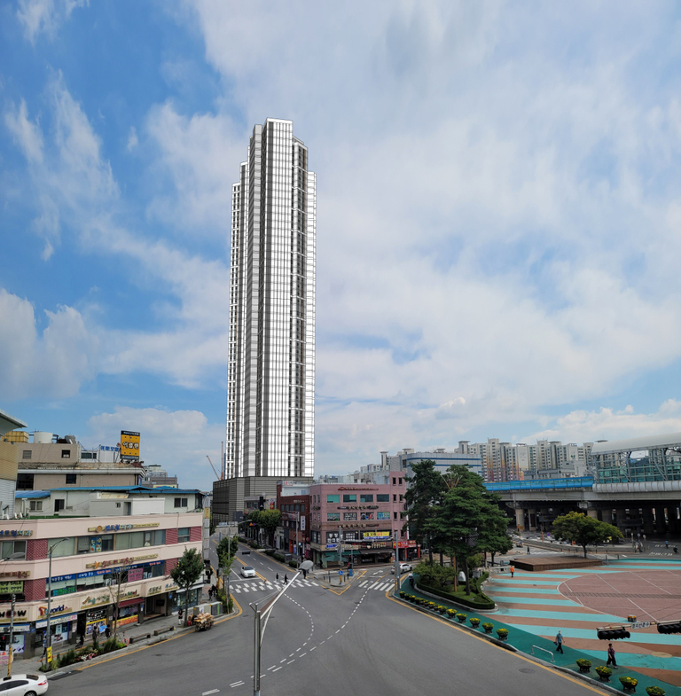 아산시 온천동 주상복합 신축공사