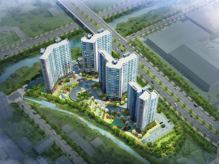 석현동 라송3차아파트 신축공사